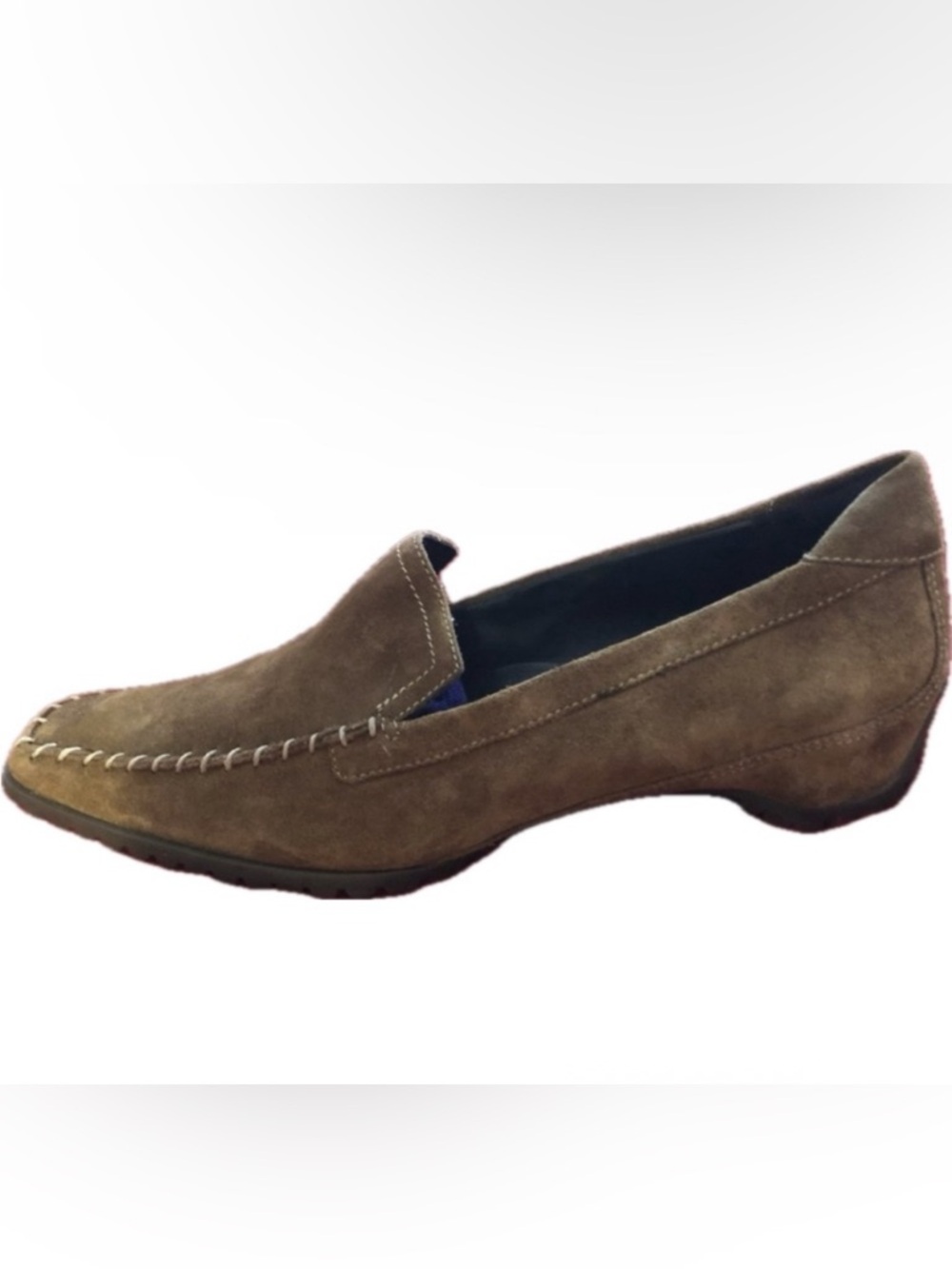 ECCO suede loafers women